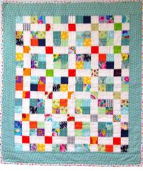 Scrappy Baby Quilt 202//241